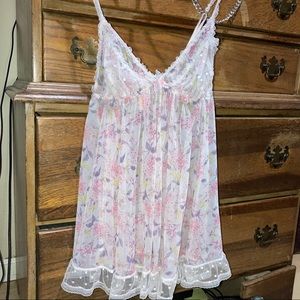 Delicate Victoria secret floral lingerie top